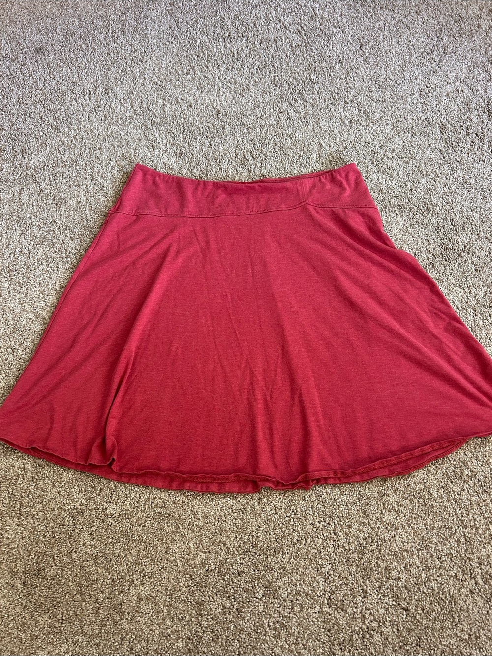 PRANA organic cotton/recycled poly A Line skirt. Outdoor. Gorpcore. Granola. SZL